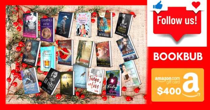 July $400 Amazon Gift Card BookBub Giveaway