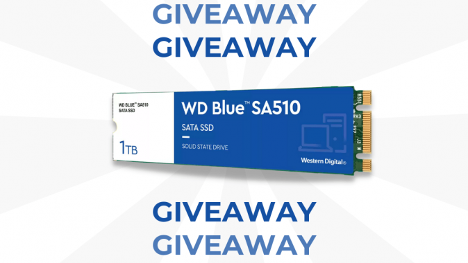 WD Blue SA510 SATA SSD Giveaway