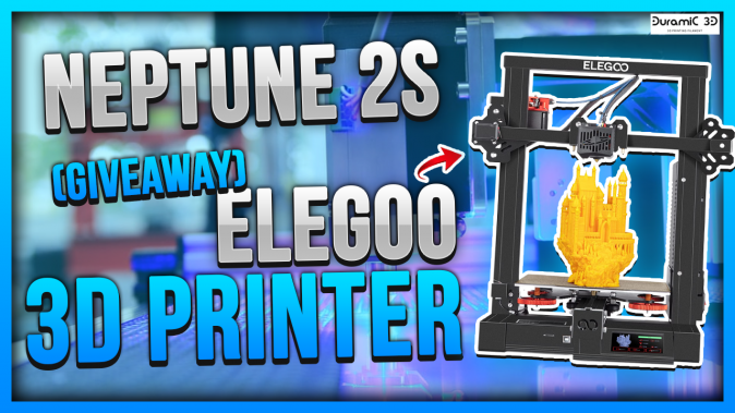 ELEGOO Neptune 2S 3D Printer Giveaway