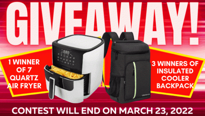 Crownful 7QT Air Fryer Giveaway