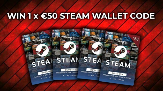 50€ Steam Gift Card Giveaway