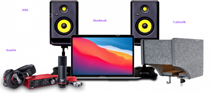 Home Studio with an Apple MacBook Giveaway