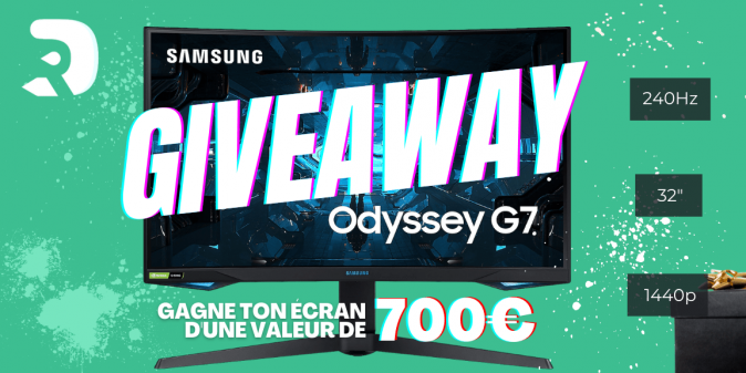 Samsung Odyssey G7 Giveaway