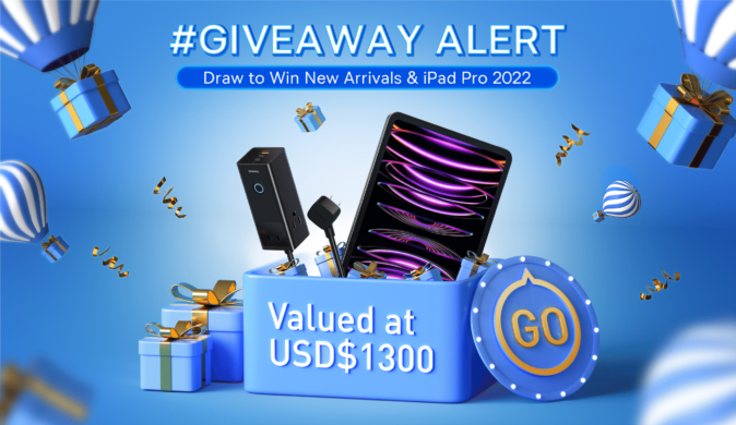 Baseus New Arrivals & iPad Pro 2022 Giveaway