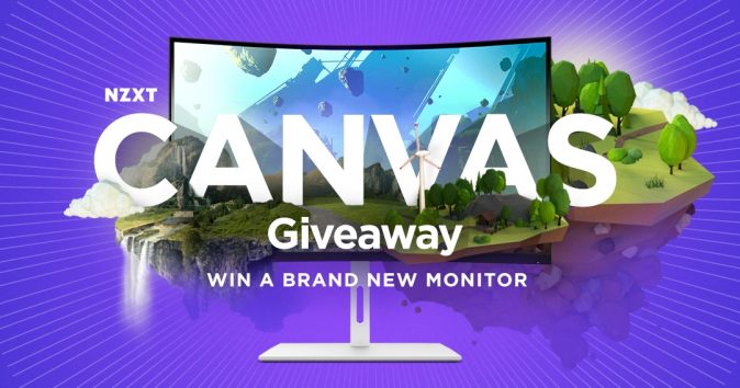 NZXT Canvas monitor Giveaway