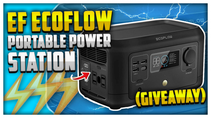 EF ECOFLOW River Mini Portable Power Station Giveaway