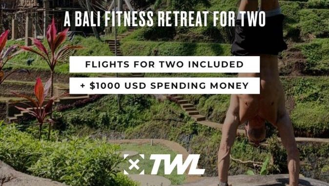 TWL BALI RETREAT FOR TWO GIVEAWAY