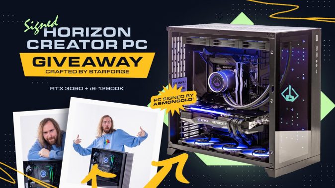 Asmongold x Starforge PC Giveaway