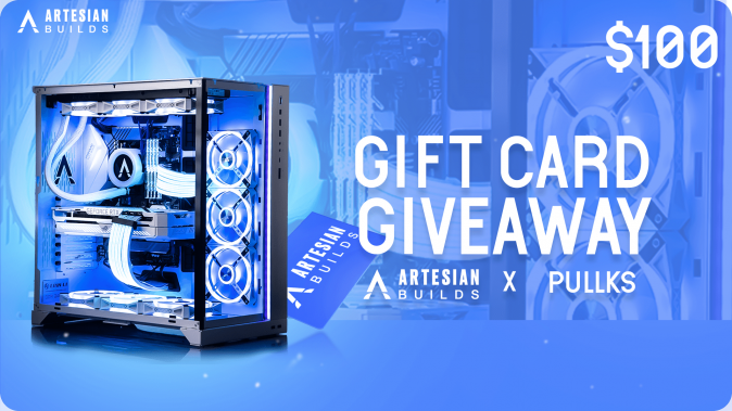 Artesian Builds $100 Gift Card Giveaway