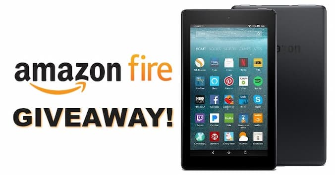 Amazon Fire 7 Tablet Giveaway