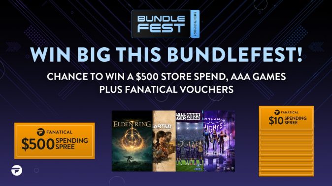 $500 to spend in Fanatical store Giveaway