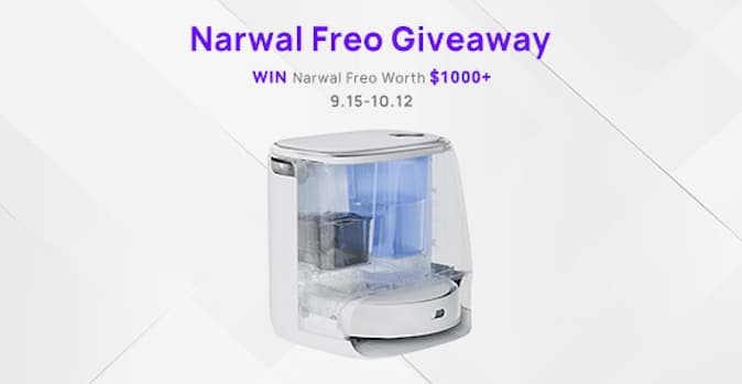 Narwal Freo Robot Mop & Vacuum Giveaway