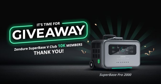 Zendure SuperBase Pro 2000 Giveaway