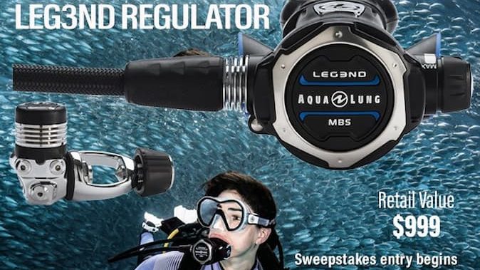 AQUA LUNG LEG3ND MBS GIVEAWAY