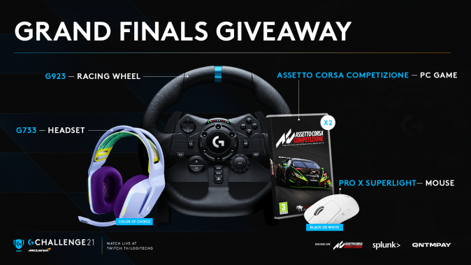 Logitech McLaren G Challenge: Grand Finals Giveaway