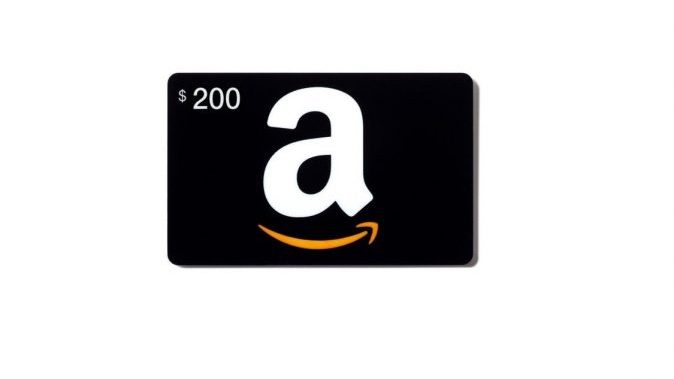 $200 Amazon Gift Card Giveaway