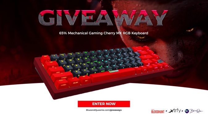 Bloodhunt 65% Mechanical Gaming Keyboard Giveaway