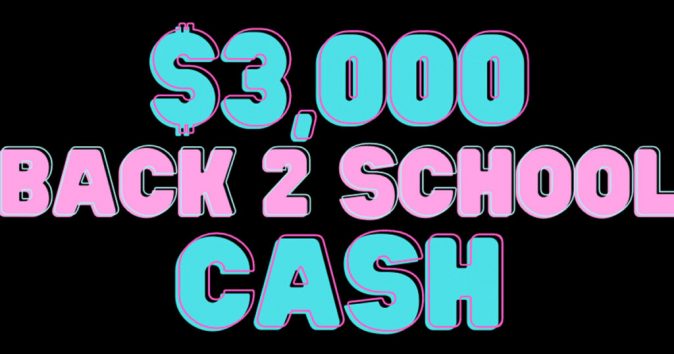 $3.000 Cash Giveaway