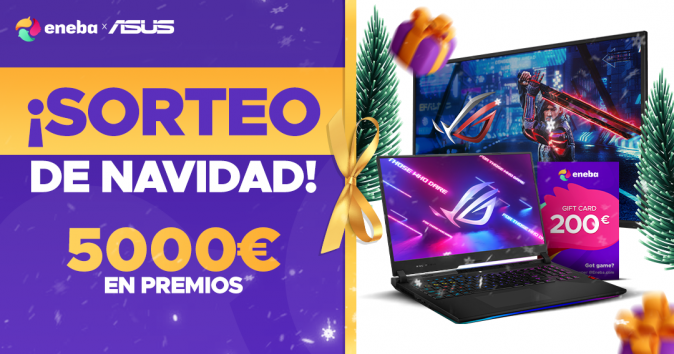 AMD Ryzen + 3080 RTX Laptop, 200€ ENEBA Gift Card & ASUS ROG Strix Monitor Giveaway