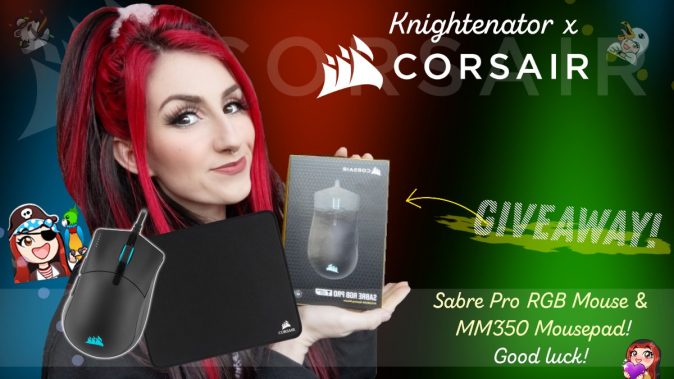 Corsair SABRE RGB PRO WIRELESS giveaway