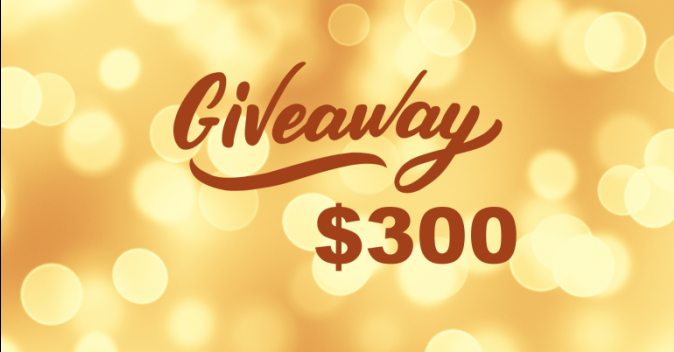 $300 Cash Giveaway