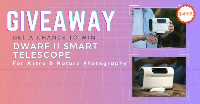 DWARF II Smart Telescope Giveaway