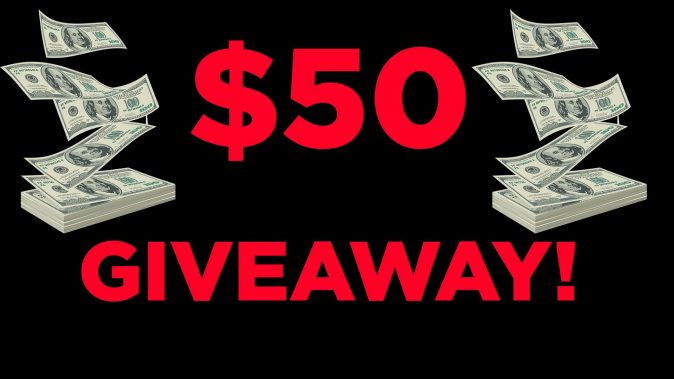 $50 Cash Giveaway