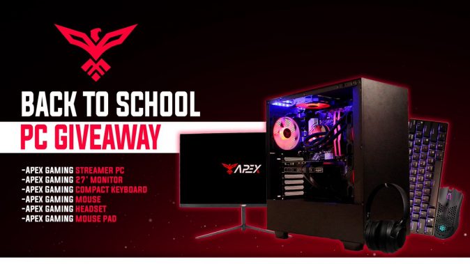 Back to School with Apex Gaming PCs PC Giveaway