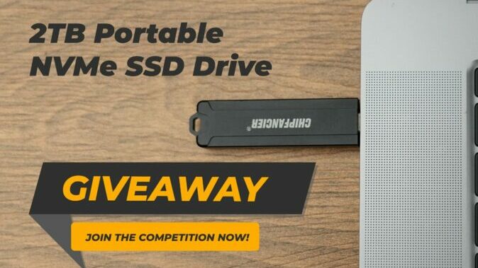 2TB Portable SSD Drive Giveaway