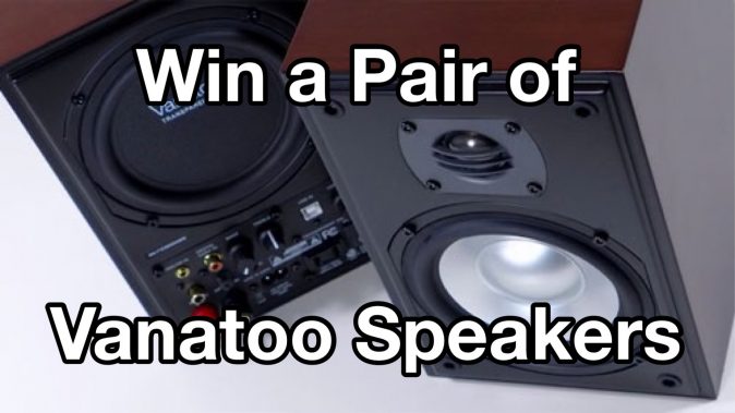 Vanatoo Powered Speaker Giveaway