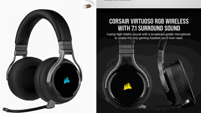 CORSAIR VIRTUOSO RGB WIRELESS GIVEAWAY