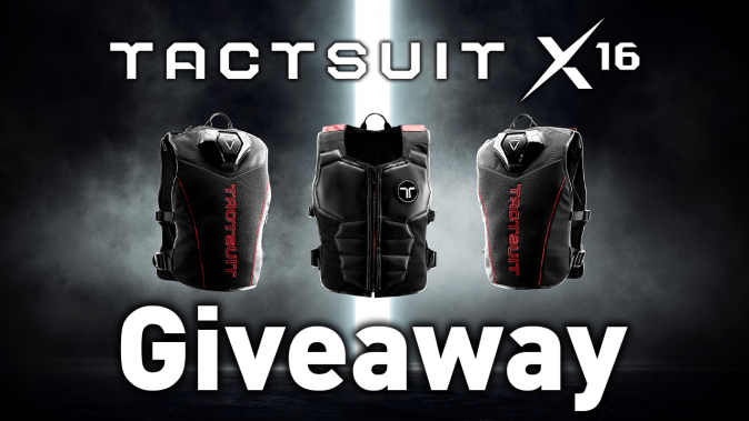 Bhaptics x16 Tacsuit Giveaway