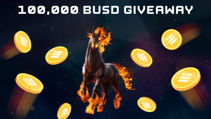 DEFIHORSE 100,000 BUSD GIVEAWAY