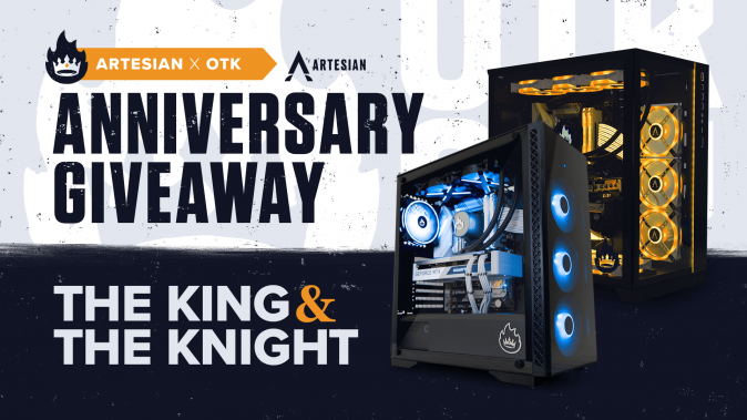 Artesian Builds OTK King and OTK Knight PC giveaway