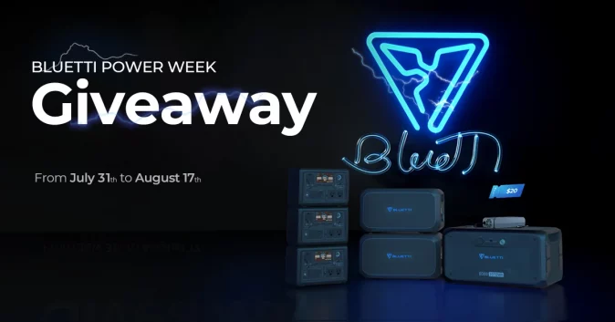 Bluetti Power Week Giveaway