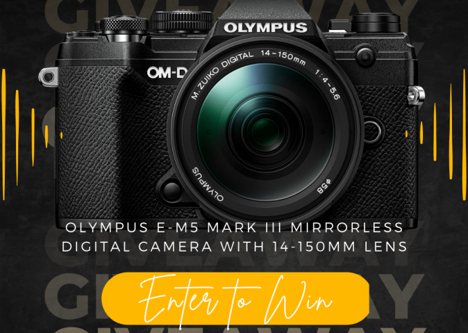 Olympus E-M5 III Camera Giveaway