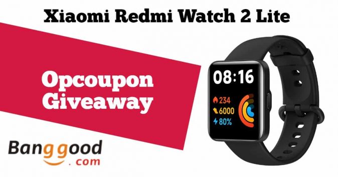 Weekly Xiaomi Redmi Watch 2 Lite GIVEAWAY