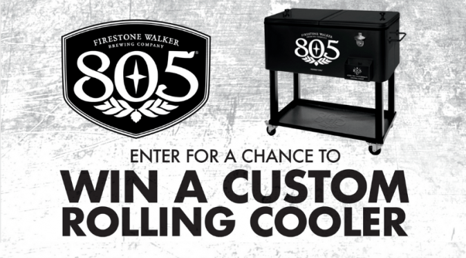 805 Custom Rolling Cooler Giveaway