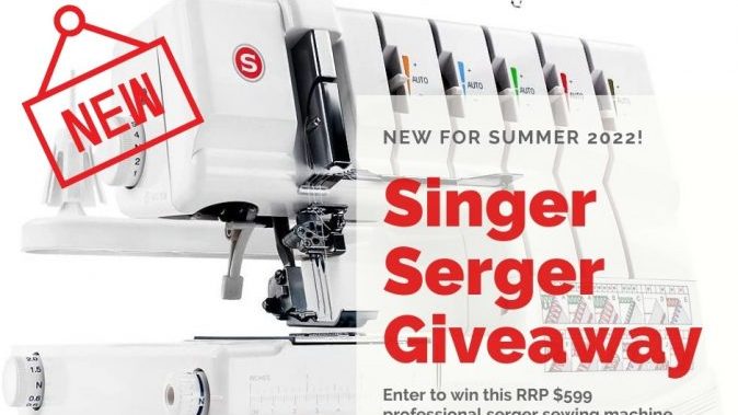 Singer Professional 14T968DC Serger Overlock Giveaway