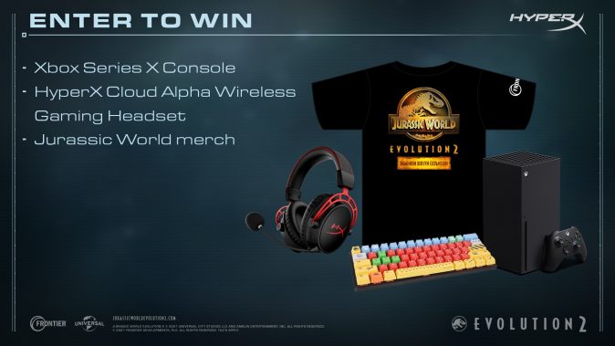 Jurassic World Evolution 2 Giveaway