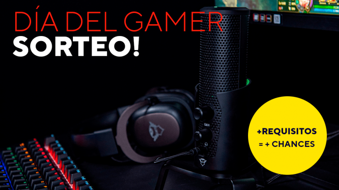 Sorteo Combo de Productos Trust Gaming por el dia del gamer