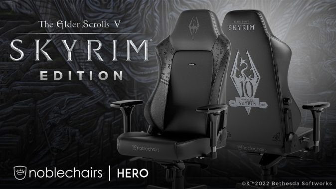 noblechairs HERO Elder Scrolls SKYRIM Giveaway