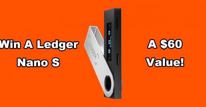 Ledger Nano S Giveaway