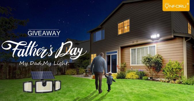 Onforu Solar Motion Sensor Light Giveaway