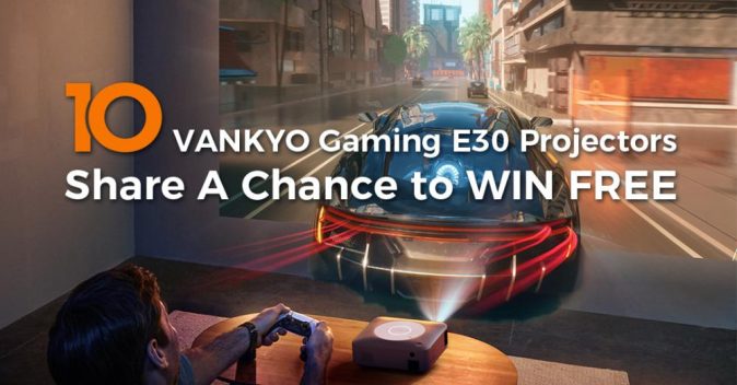 Vankyo E30 Gaming Projector Giveaway