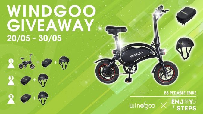 WINDGOO B3 EBIKE GIVEAWAY