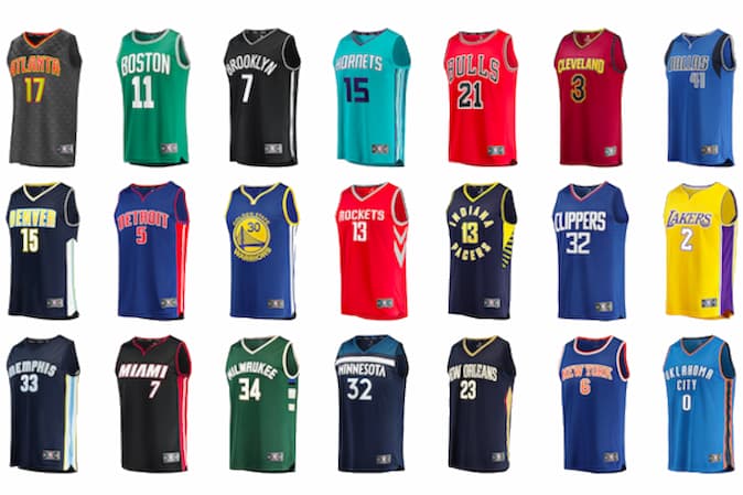 Official NBA National Basketball Association Jersey Giveaway